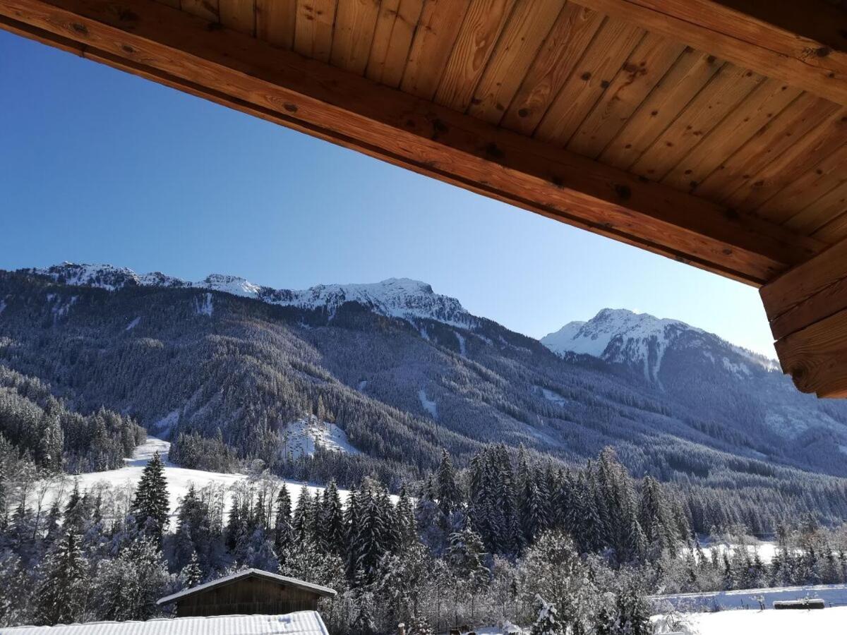 Apartmán Almstube Fritz Wald im Pinzgau Exteriér fotografie
